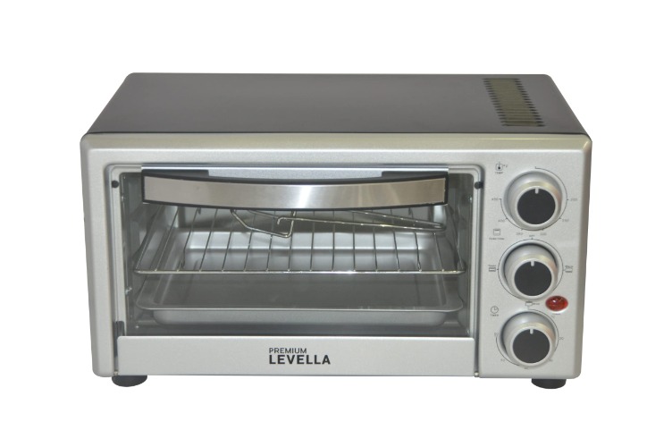 6-Slice 0.5 Cubic Foot Toaster Oven with Bake, Broil and Toast Functions