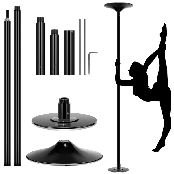 VIVOHOME Professional Spinning Dancing Pole, 45mm Portable Dance Pole for Home Fitness