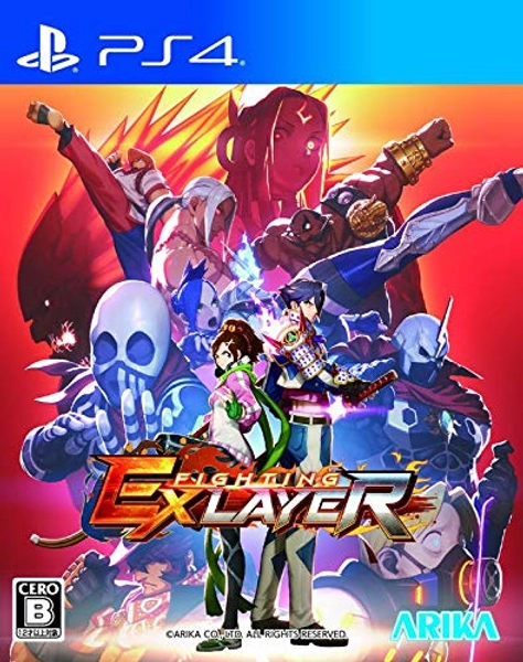 Arika Fighting EX Layer SONY PS4 PLAYSTATION 4 JAPANESE VERSION