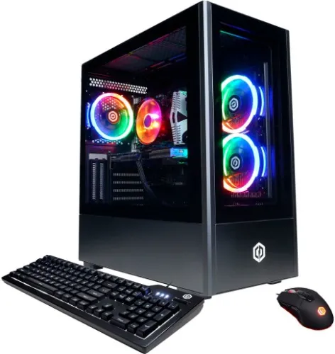 CyberPowerPC - Gamer Xtreme Gaming Desktop - Intel Core i7-12700F - 16GB Memory - NVIDIA GeForce RTX 3060 Ti - 1TB HDD + 500GB SSD - Black