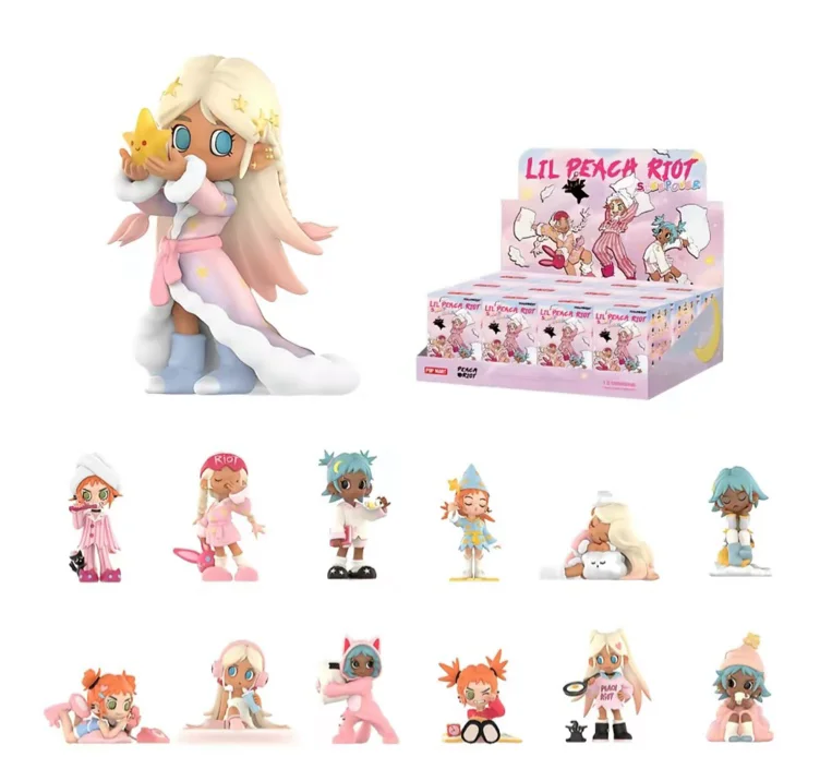 Lil Peach Riot Sleepover Series Figures - TikTok Shop