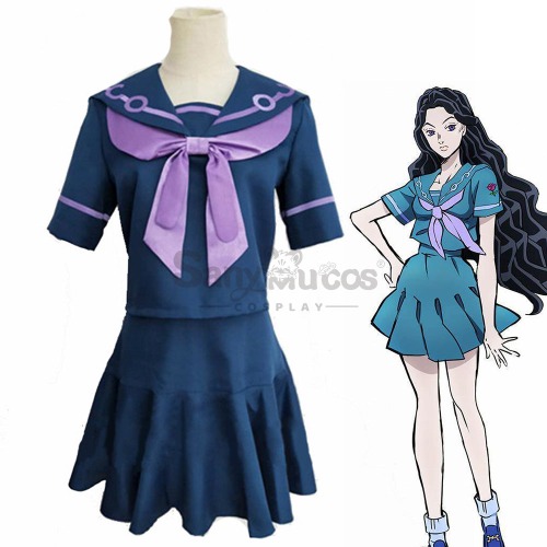 【In Stock】Anime JoJo's Bizarre Adventure Cosplay Yukako Cosplay Costume - S