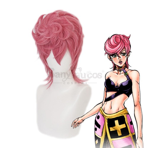 【In Stock】Anime JoJo's Bizarre Adventure Cosplay Trish Una Cosplay Wig