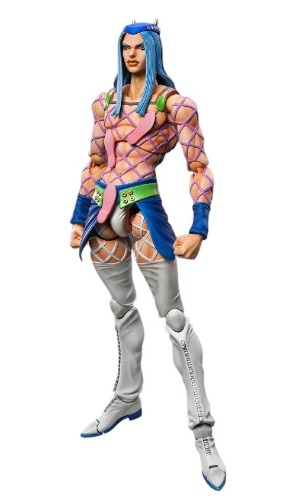 Jojo no Kimyou na Bouken - Stone Ocean - Narciso Anasui - Super Action Statue  #69 - 2023 Re-release (Medicos Entertainment) - Brand New