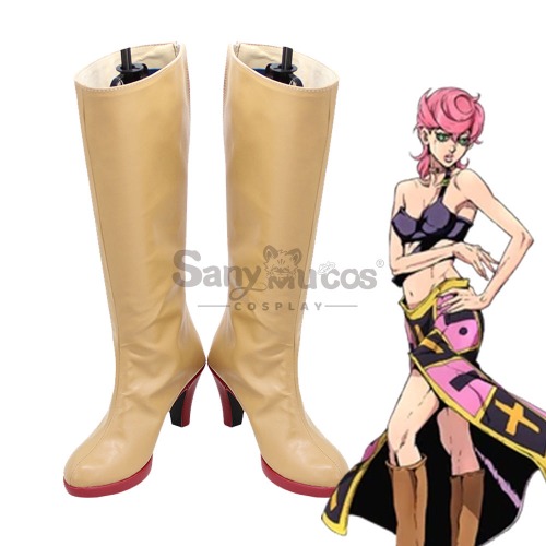 Anime JoJo's Bizarre Adventure Cosplay Trish Una Cosplay Shoes - 39