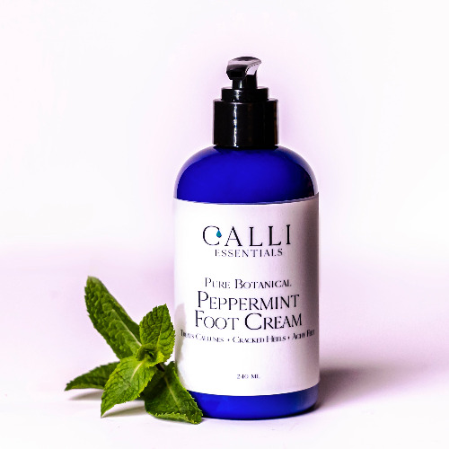 Peppermint Foot Cream - For Dry Cracked Heals - 240ML
