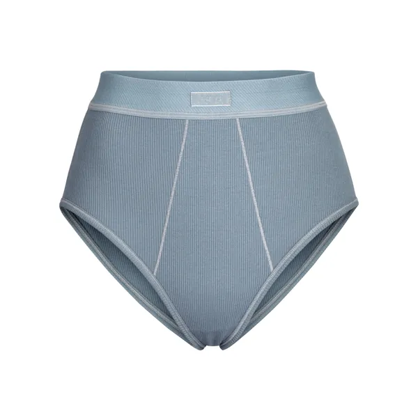 COTTON RIB BRIEF | KYANITE | KYANITE / S