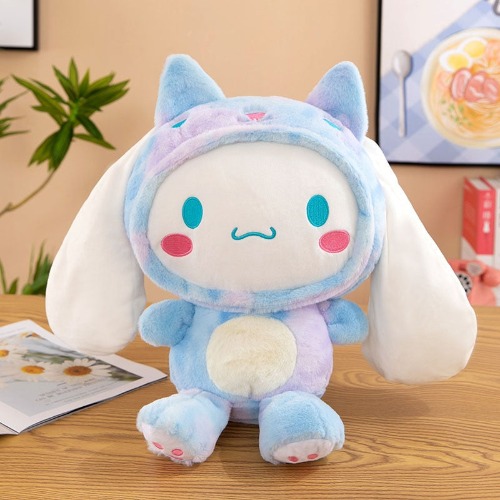 Kawaii Kigurumi Costumed Plushies - Blue / 60cm