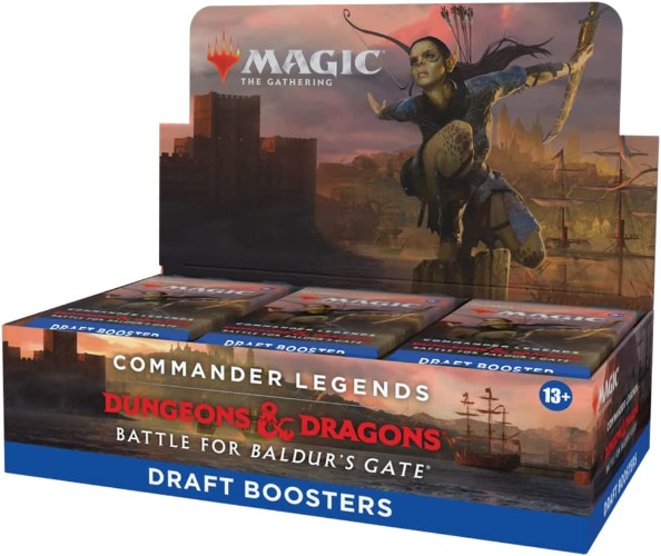 Magic: The Gathering Commander Legends: Battle for Baldur’s Gate Draft Booster Box | 24 Packs (480 Magic Cards)