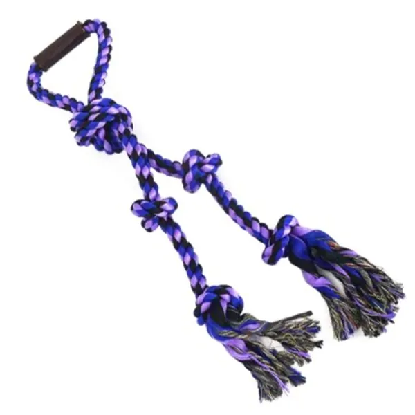 Dog Rope Toys for Aggressive Chewers, Tug of War Dog Toy for Large Dogs Dog Tug Toys 20 Inches in Length None Toxic and Washable