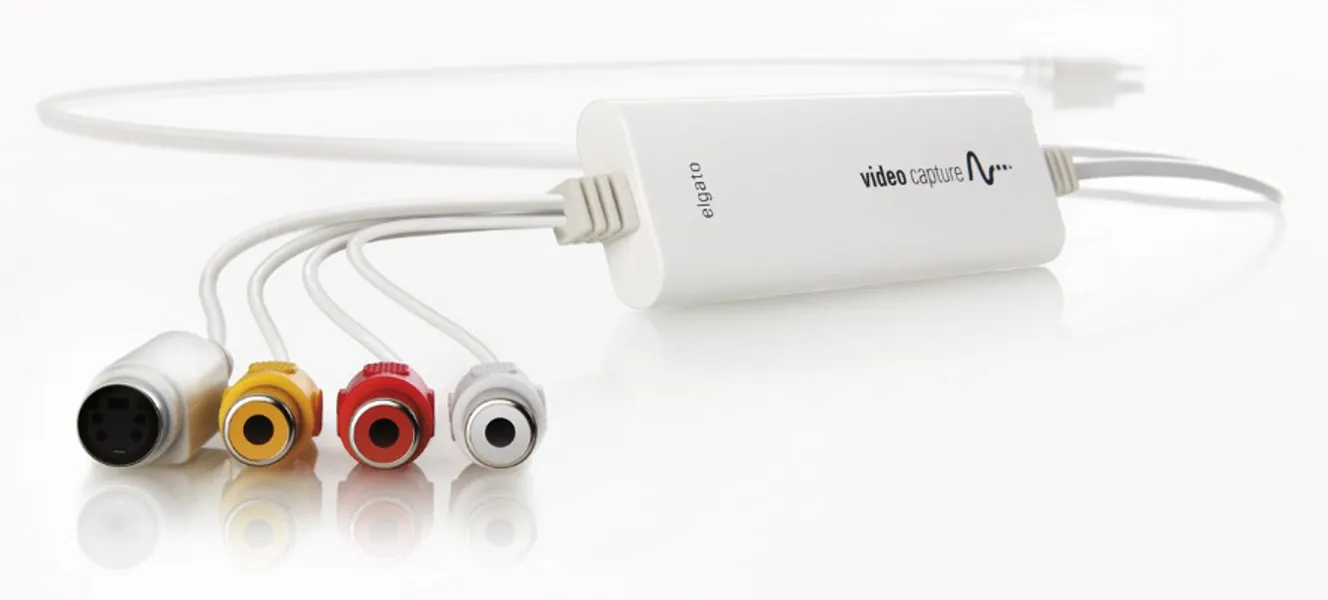 Elgato Video Capture - Digitize Video for Mac, PC or iPad (USB 2.0), 14700316, 1VC108601001, White