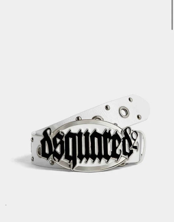 Gothic Dsquared2 Plaque Belt