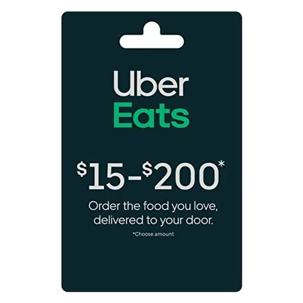 
                            Uber Eats Gift Card
                        