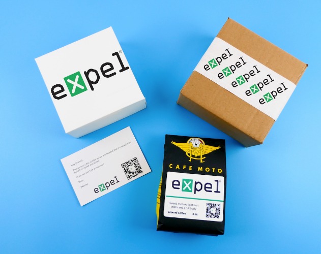 Branded Reachdesk Coffee Box Set