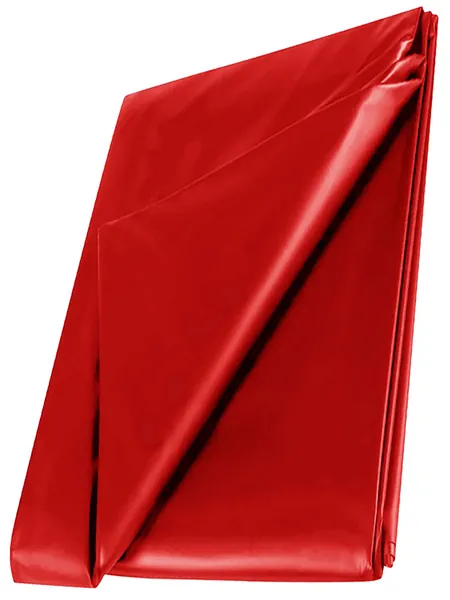 WetPlay - PVC Bedsheet 210x200cm Rot