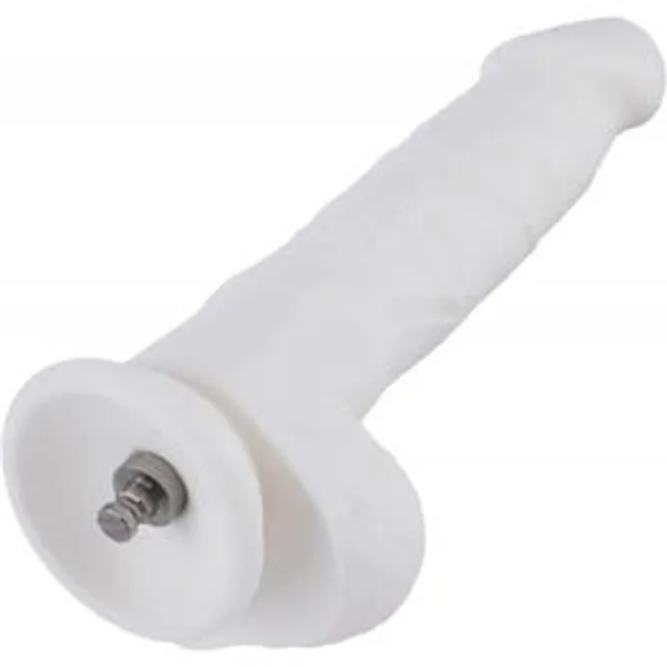 20 x 4 cm Hismith White Silicone Dildo KlicLok System white