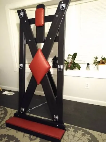 Six Point St. Andrews Cross BDSM Dungeon Furniture | Etsy