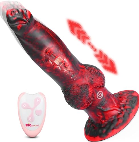 Anal Dildo - Schwarz Rot