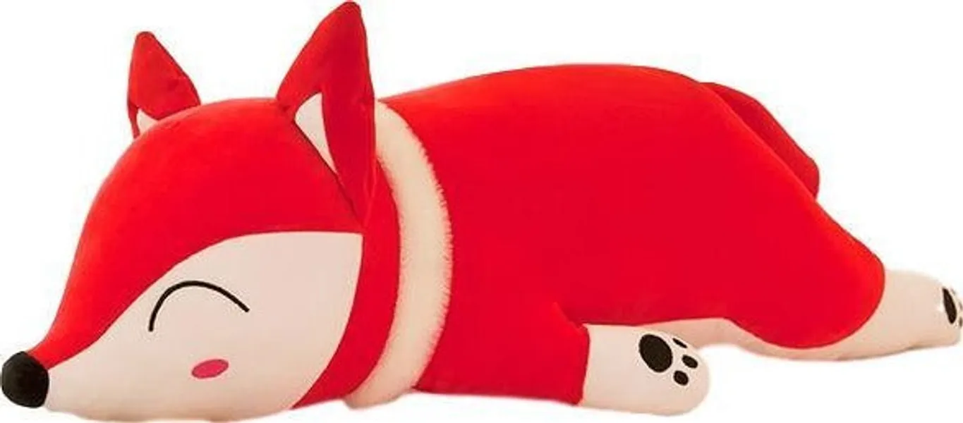 Fox Plushie (3 COLORS, 2 SIZES) - Red / 14" / 35 cm