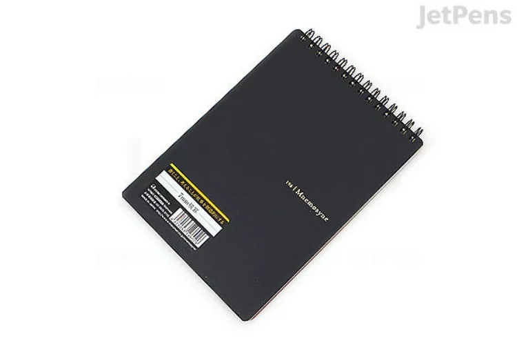 Maruman Mnemosyne N196A Twin Ring Notepad - B6 - 7 mm Lined