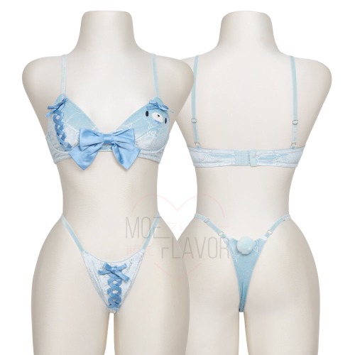 Pastel Winter Bikini [MOEFLAVOR x Gloomy Bear] - Blue / M/L