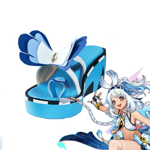 Game Genshin Impact Cosplay Mualani Cosplay Shoes - 42