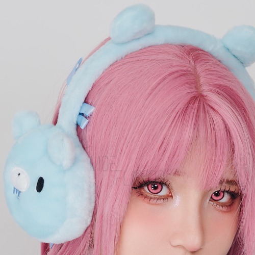 Fluffy Earmuffs [MF x Gloomy Bear] - Blue