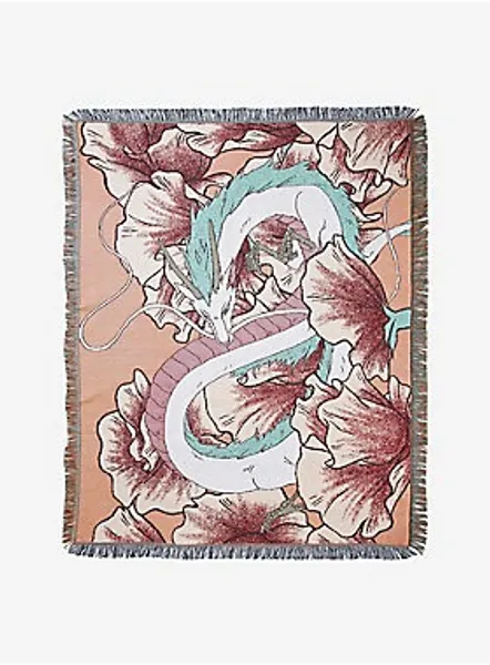 Studio Ghibli Spirited Away Haku Tapestry Throw - BoxLunch Exclusive