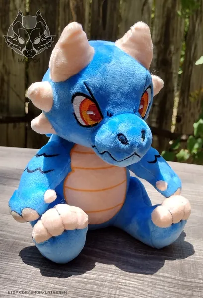 SAVE BLUE (kobold plushie)