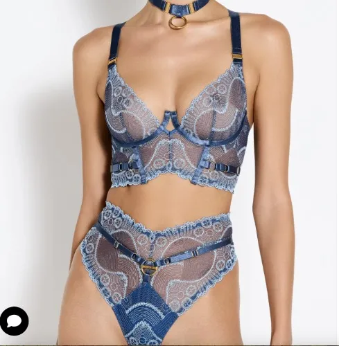 Bordelle Tierra 2 pieces set Denim