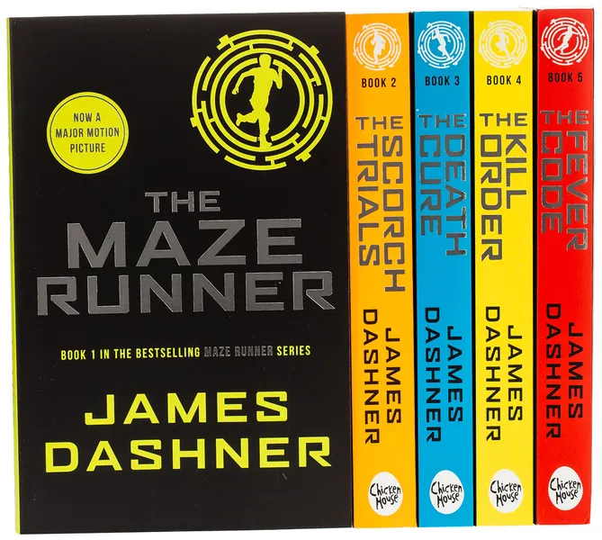 Maze Runner Series James Dashner 5 Books Collection Set Pack