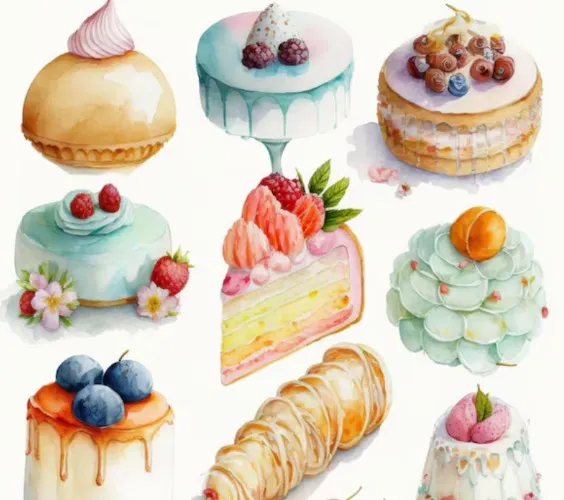 Slice of Cake at my Favourite French Patisserie