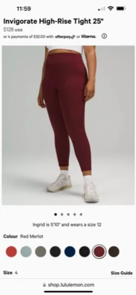 Invigorate High-Rise Tight 25"