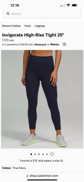 Invigorate High-Rise Tight 25"