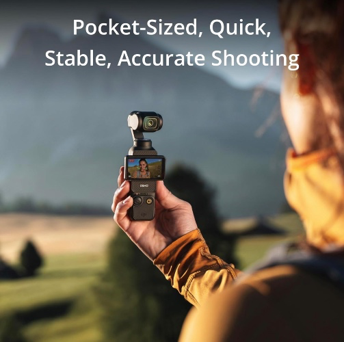 DJI Osmo Pocket 3 Creator Combo, Vlogging Camera with 1'' CMOS & 4K/120fps Video, 3-Axis Stabilization, Face/Object Tracking, Fast Focusing, Mic Included for Clear Sound, Small Camera for Photography : Amazon.com.au: Electronics