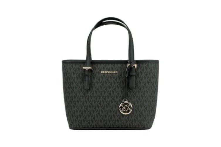 Michael Kors Damen Tragetasche - Black Sig/Gold