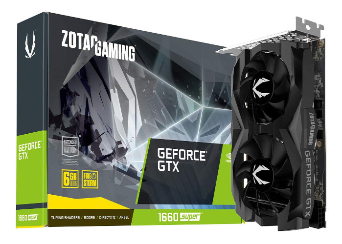 ZOTAC GeForce GTX 1660 Super 6GB GDDR6 192-bit Gaming Graphics Card, Super Compact, ZT-T16620F-10L - GTX 1660 Super