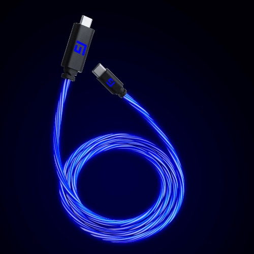 3M/10ft USB-C/C with LED light | High-Speed Charging + Sync
