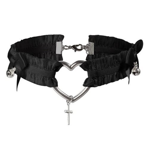 Gothic Leg Heart Harajuku Kawaii Garter / Choker - Black