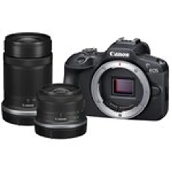 Aparat CANON EOS R100 + Obiektyw RFS 18-45mm S EU26 + Obiektyw RFS 55-210mm S EU26