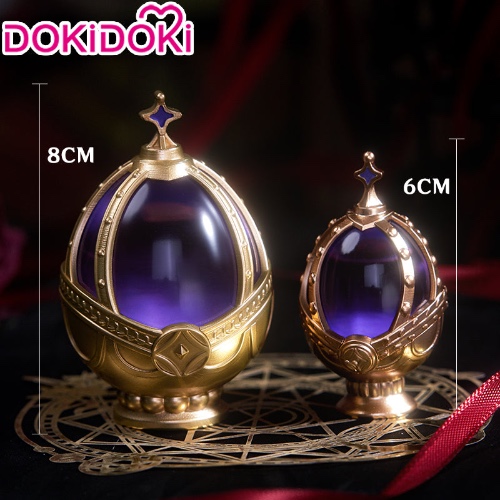 DokiDoki Anime Puella Magi Madoka Magica Cosplay Kaname Madoka Crystal  Soul Gem | Small(6CM)-PRESALE / Purple