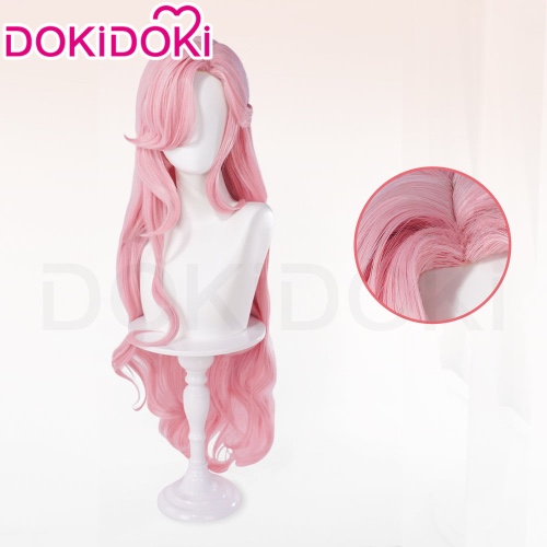 DokiDoki Anime Cosplay Wig Long Curly Pink Hair | Wig Only-Order Processing Time Refer to Description Page