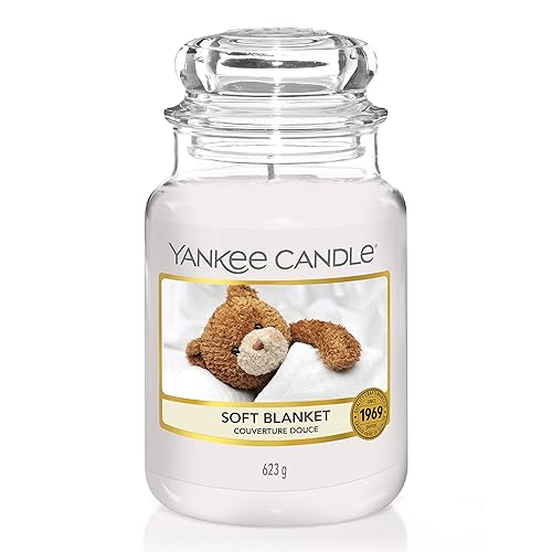 Yankee Candle Scented Candle | Soft Blanket Large Jar Candle | Long Burning Candles: up to 150 Hours - Soft Blanket