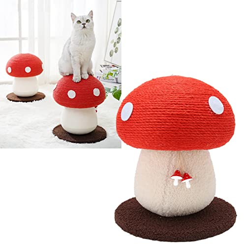 Mushroom Cat Scratching Post