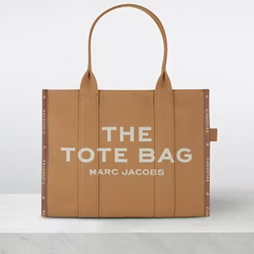 MARC JACOBS The Jacquard Large Tote Bag - Camel
