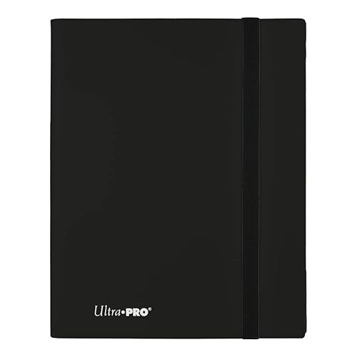 Ultra Pro E-15219 Eclipse 9-Pocket PRO-Binder-Jet Black - Jet Black