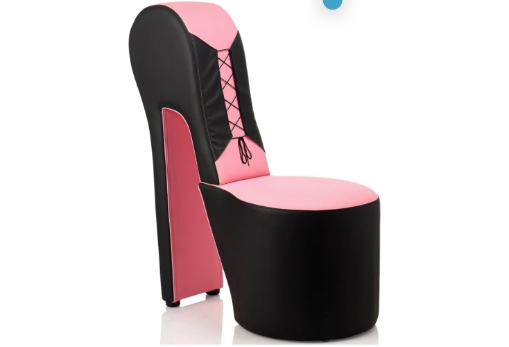 Pink High Heel Chair 👠