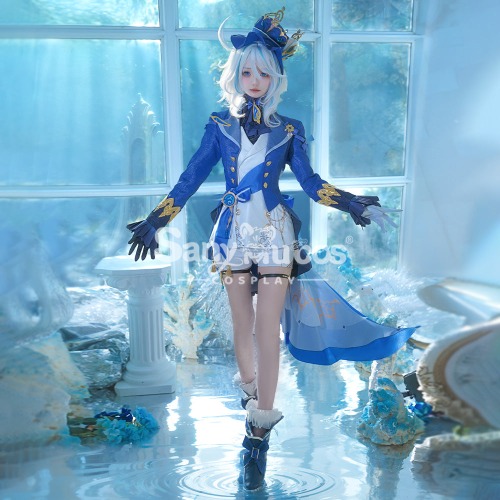 【48H To Ship】Game Genshin Impact Cosplay Furina Cosplay Costume Premium Edition - M