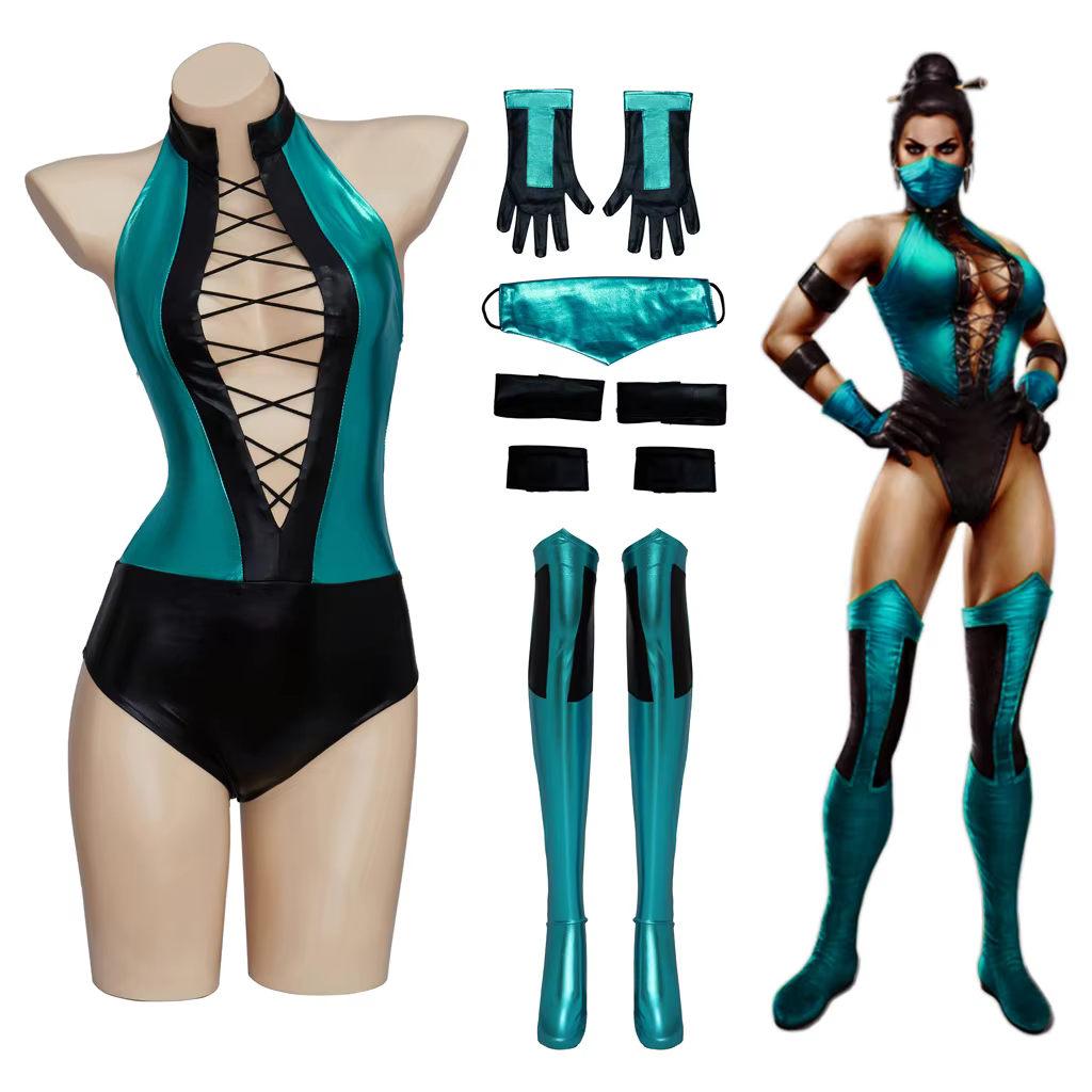 Kitana costumi Cosplay Ninja Uniform Game Mortal Kombat Role Play Uniform outfit Halloween Carnival Suit For Women - AliExpress 200000532