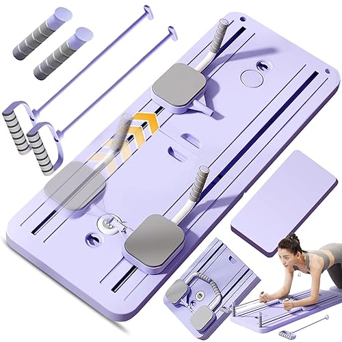 Pafal Pilates Board, Multifunctional Abdominal Board, Ab Core Trainer, Ab Trainer Machine, Ab Board, Exercise Board, Abs Workout Equipment, Core Workout Equipment - Purple
